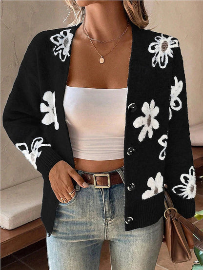 Cloe | Women's Long Knitted Cardigan - Cozy Style for Every Occasion