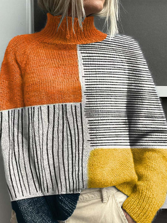 Women's Sweater - Lightweight Turtleneck for Breathable Summer Comfort