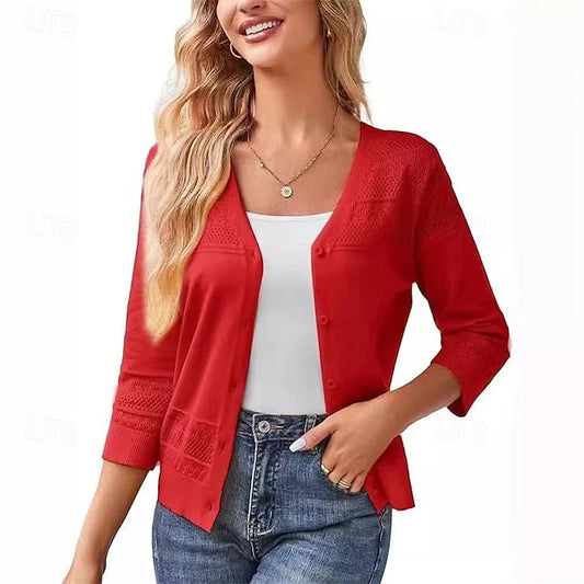 Van | Women's Sweater Vest - Chic Open Front Design for All-Day Comfort