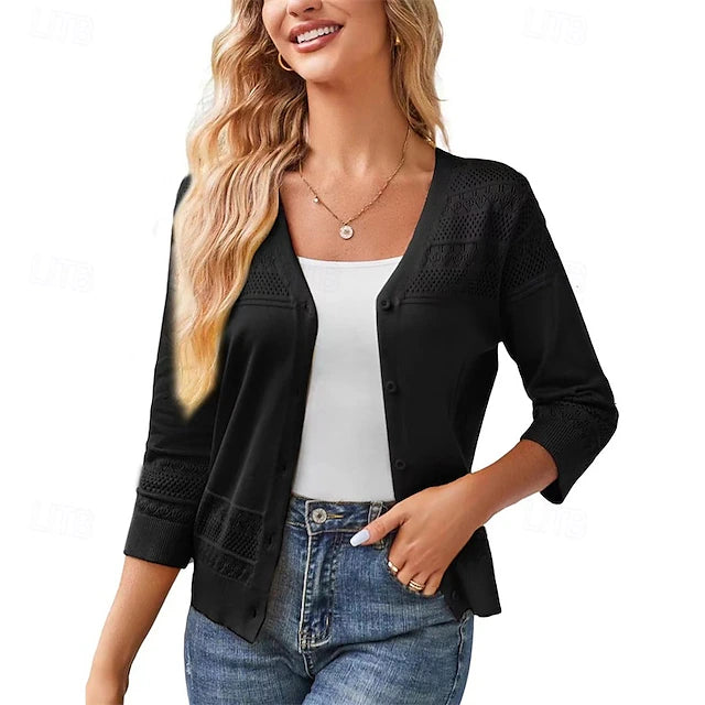Van | Women's Sweater Vest - Chic Open Front Design for All-Day Comfort