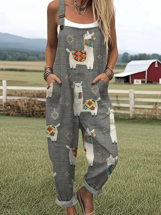 Vintage Floral Jumpsuit Women - Effortless Style & All-Day Comfort