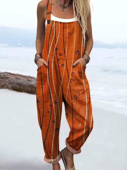 Vintage Floral Jumpsuit Women - Effortless Style & All-Day Comfort